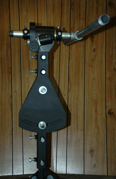 T-bar mounted inside rotator